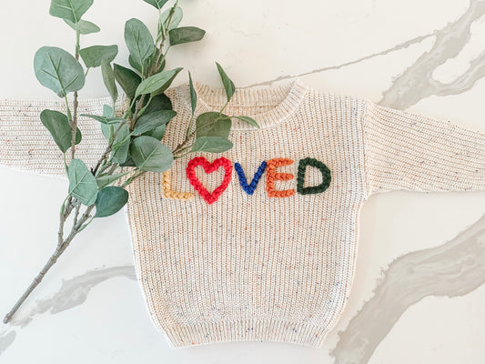 You Are LOVED On Confetti