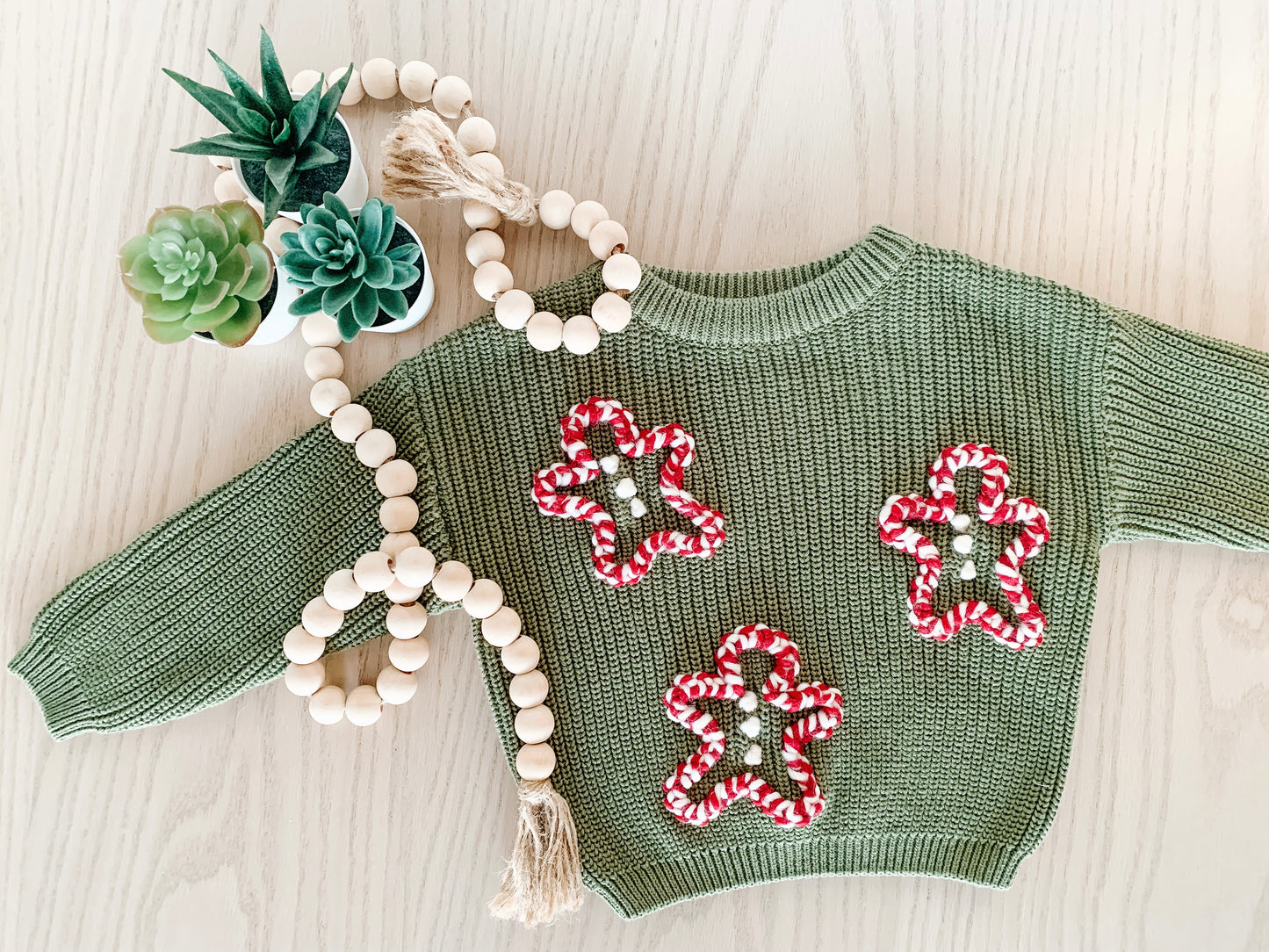 Gingerbread On Green