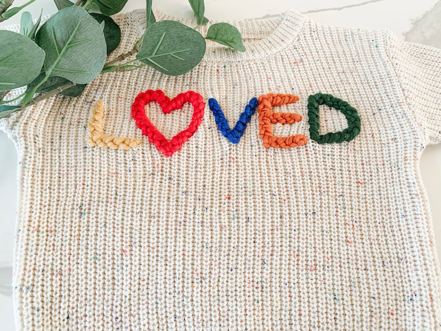 You Are LOVED On Confetti