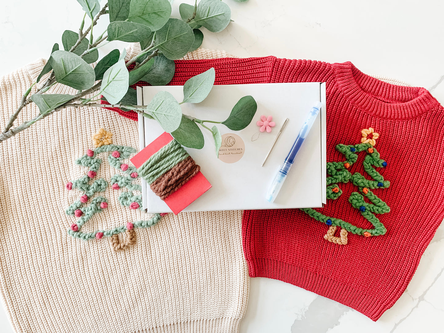 Holiday Tree DIY Knit Kit