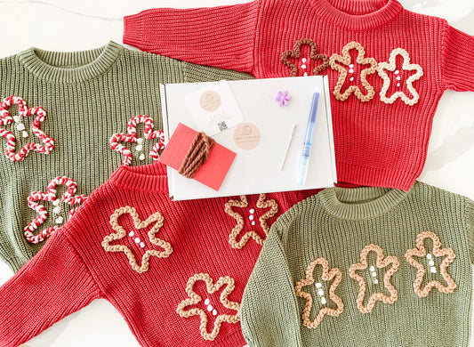 Gingerbread DIY Knit Kit