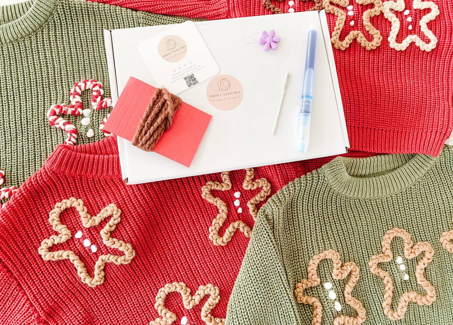 Gingerbread DIY Knit Kit