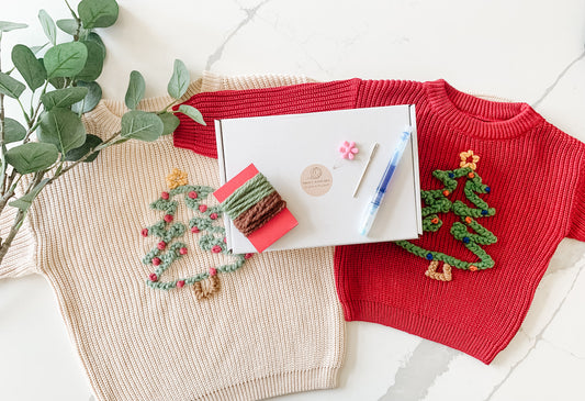 Holiday Tree DIY Knit Kit