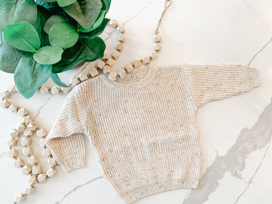 Custom Knit Sweater in Confetti